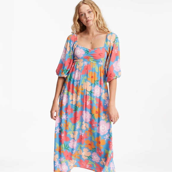 ☀️BILLABONG☀️ SWEPT AWAY DRESS - Picture 3 of 12